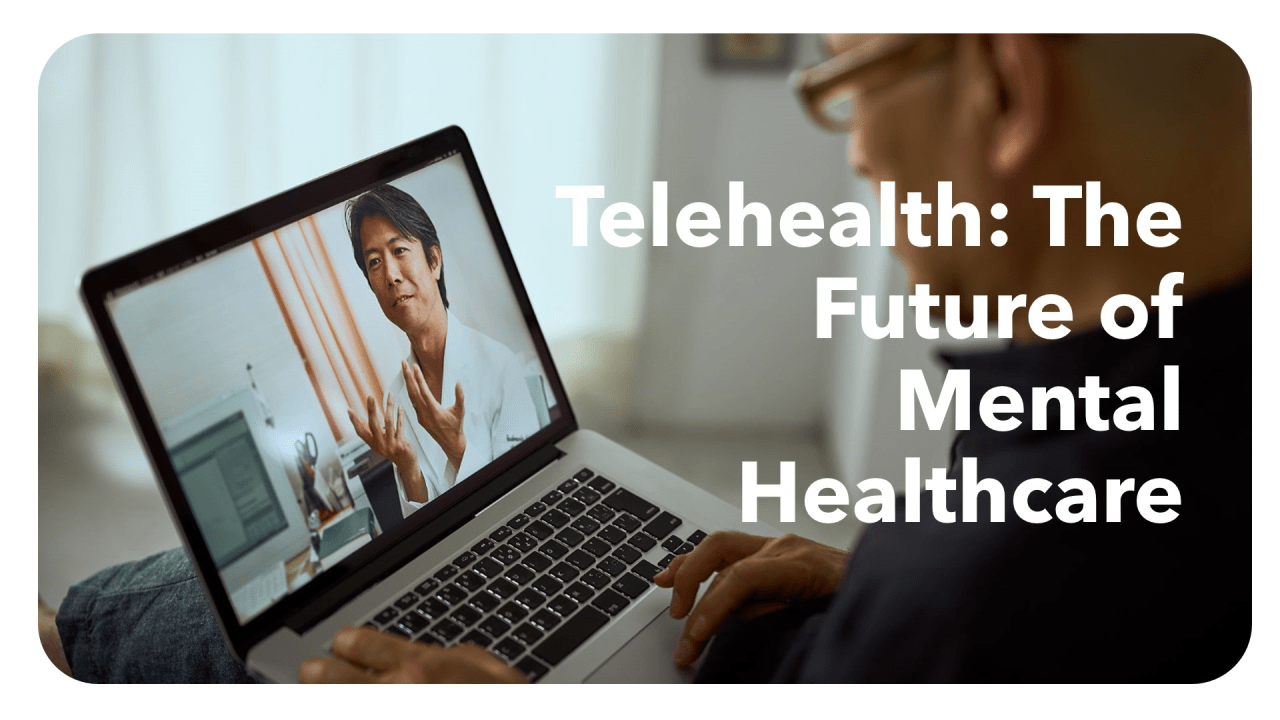 telehelath: the future of mental healthcare.
